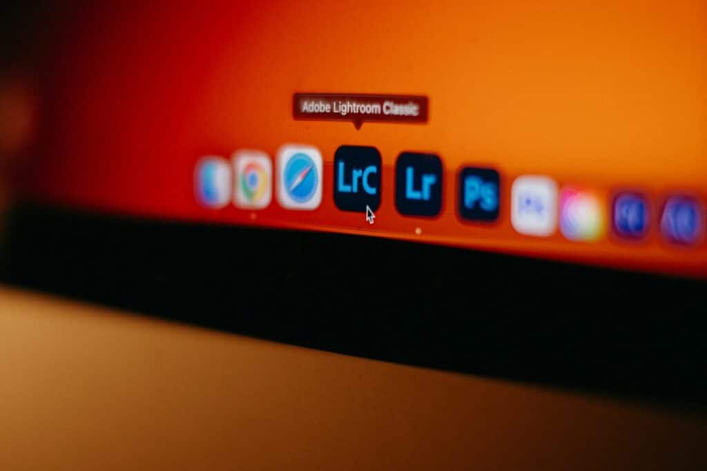 application retouche photo professionnelle adobe lightroom